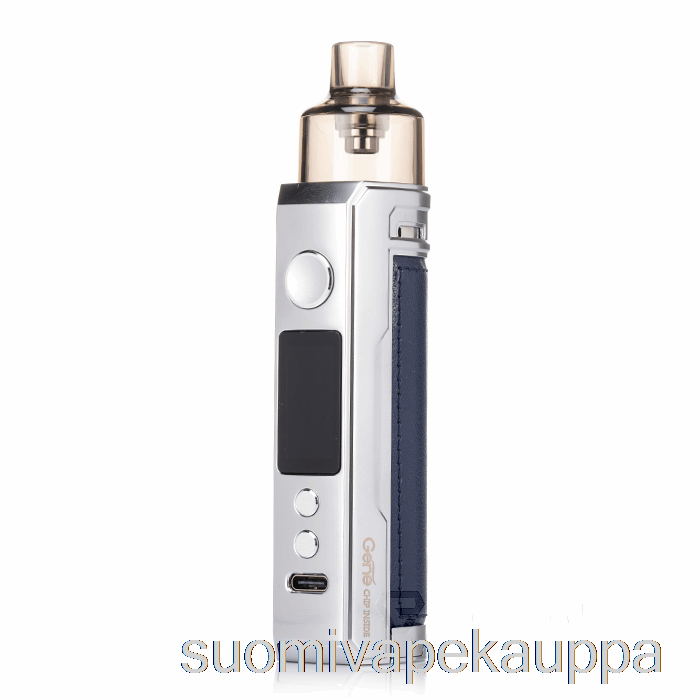 Vape Kauppa Voopoo Drag X 80w Pod Mod Kit Hopeansininen